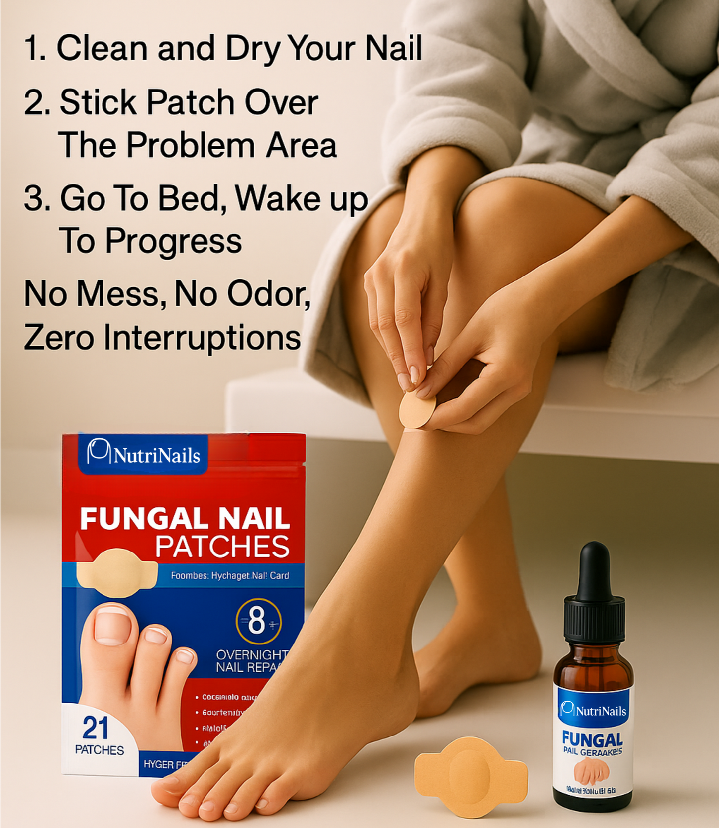 NutriPatch™ - Fungal Nail Renewal Patches